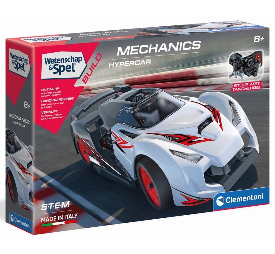 Mechanica Laboratorium - Raceauto - bouwset voor kinderen