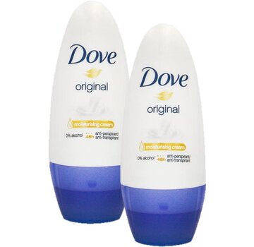 Dove Original Anti-Transpirant - Deodorant Roller - 2x 50ml