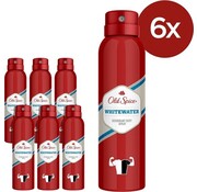 Old Spice Whitewater - Deodorant Spray - 6x 150ml - Voordeelverpakking