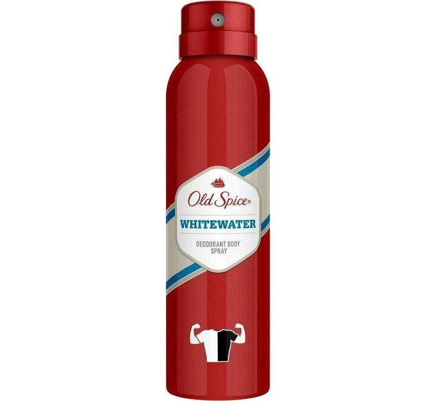 Whitewater - Deodorant Spray - 6x 150ml - Voordeelverpakking