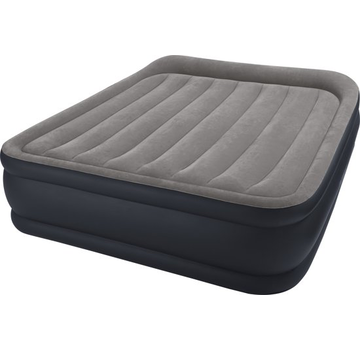 Intex Queen Pillow Rest Deluxe Zelfopblazend 2-persoons luchtbed (203x152x42cm)