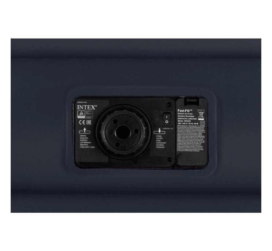 Queen Pillow Rest Deluxe Zelfopblazend 2-persoons luchtbed (203x152x42cm)