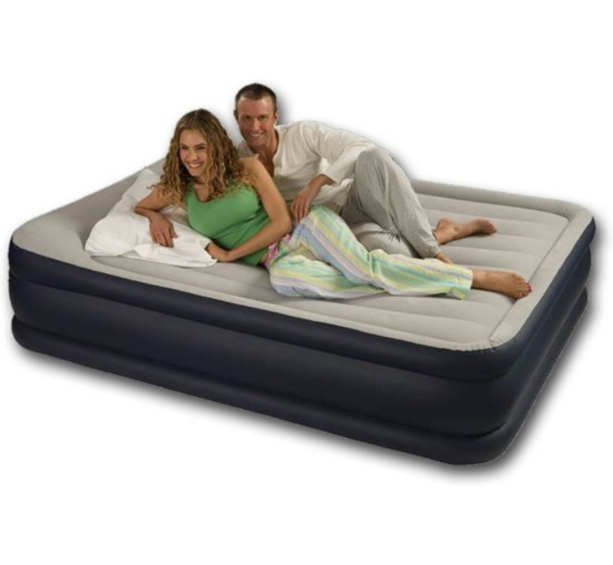 Queen Pillow Rest Deluxe Zelfopblazend 2-persoons luchtbed (203x152x42cm)