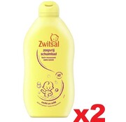 Zwitsal Baby Schuimbad / Badschuim Zeepvrij - 2x 400ml