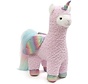 Pluche Lama Eenhoorn / Lamacorn knuffel met vleugels - 49cm hoog