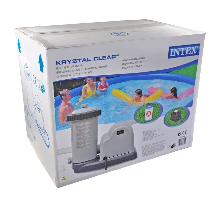Krystal Clear - filterpomp - 4,2 M³/u - 5.678 L/u - type A filter cartridge