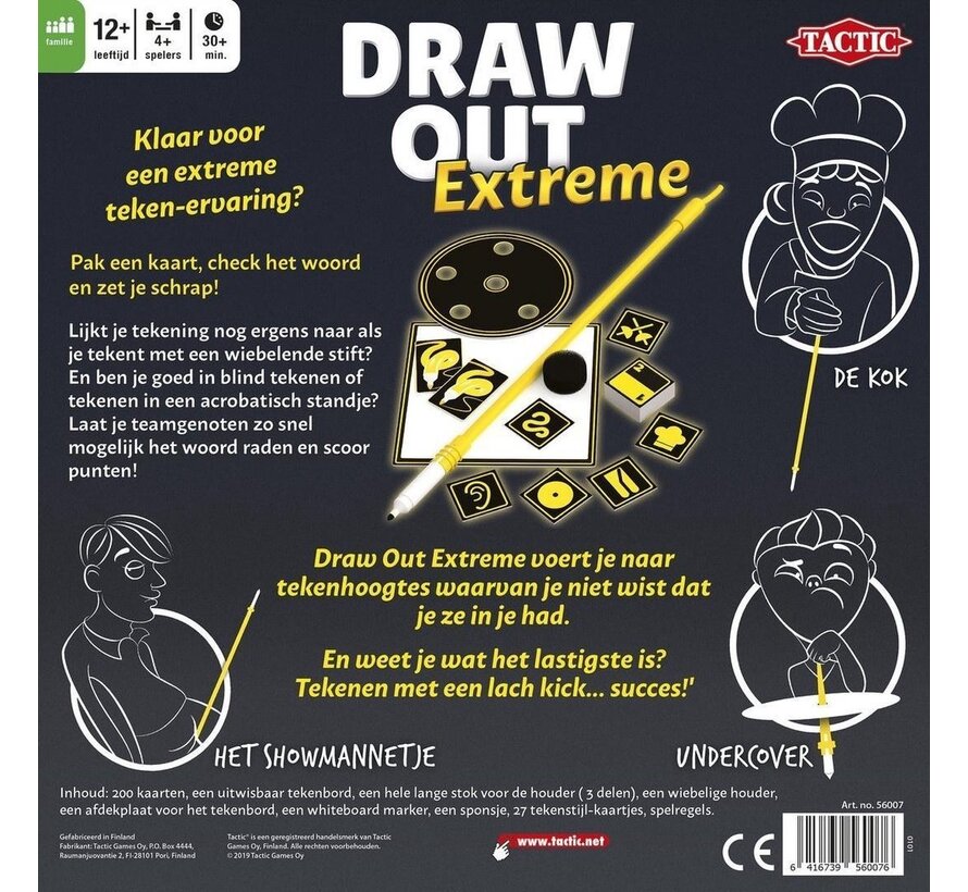 Draw Out Extreme - Klaar voor een nieuwe teken-ervaring? Gezelschapsspel / Familiespel