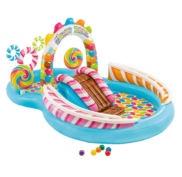 Intex Opblaasbaar Speelzwembad - Candy Zone - 295x191x130cm