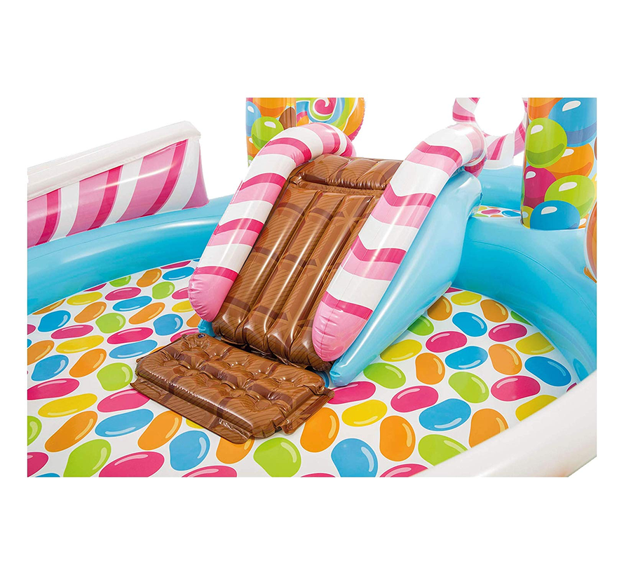 Opblaasbaar Speelzwembad - Candy Zone - 295x191x130cm