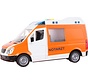 Ambulance Notatrzt Met Licht En Geluid 22 Cm Wit/oranje