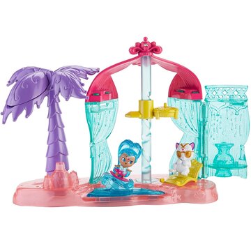 Mattel Fisher Price - Shimmer & Shine - Teenie Genies - Strand speelset