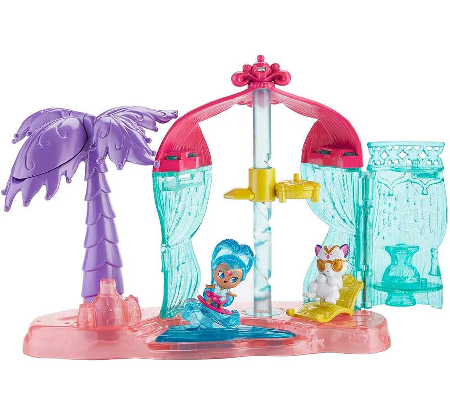 Fisher Price - Shimmer & Shine - Teenie Genies - Strand speelset