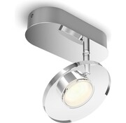 Philips MyLiving LED Glissette plafondlamp - chroom 4,5W (1-spot)