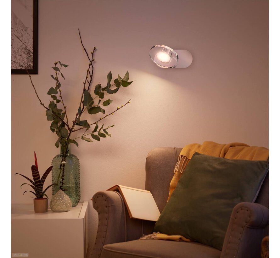 MyLiving LED Glissette plafondlamp - chroom 4,5W (1-spot)