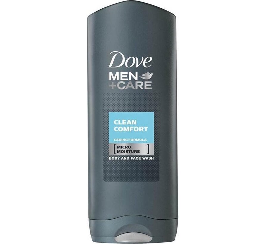 Men+Care Clean Comfort - Douchegel - 6x 250ml - Voordeelverpakking