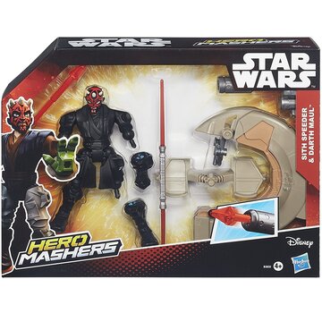 Disney Star Wars Hero Mashers - Sith Speeder & Darth Maul B3831