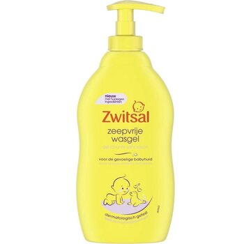 Zwitsal Baby Zeepvrije Wasgel - Extra mild & zacht - Met Pompje - 400ml