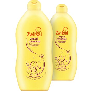 Zwitsal Baby Schuimbad / Badschuim Zeepvrij - 2x 700ml