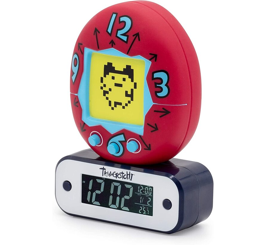 Tamagotchi - Alarm klok - Retro Wekker Radio met verlichting