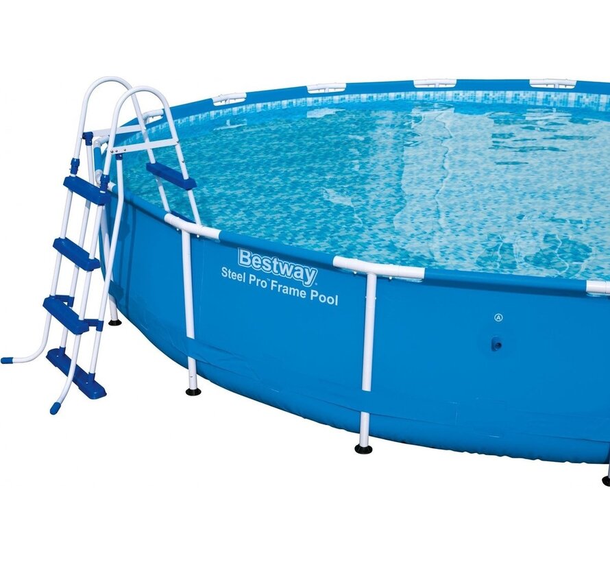 Flowclear Zwembadtrap - voor baden van 91cm - 107cm hoog