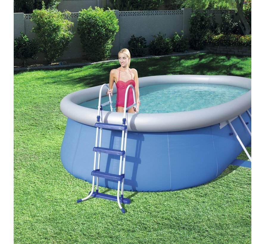 Flowclear Zwembadtrap - voor baden van 91cm - 107cm hoog