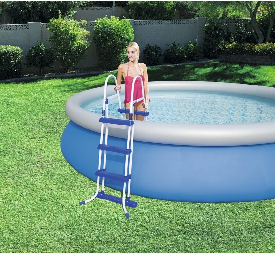 Flowclear Zwembadtrap - voor baden van 91cm - 107cm hoog