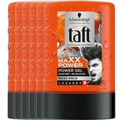 Schwarzkopf Taft Haargel - Maxx Power - Styling Gel - 6x 300ml (Hold level 8)