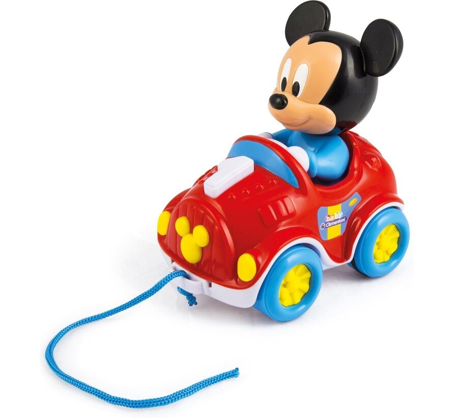 Baby Mickey Pull Along Car / auto