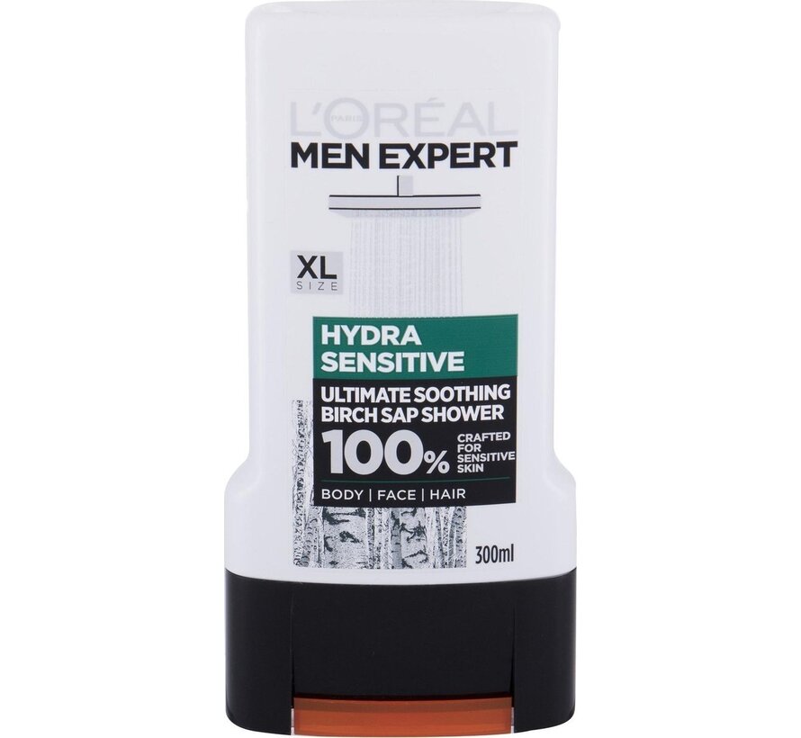 Men Expert XL - Hydra Sensitive - 3in1 gezicht, lichaam en haar - 300ml