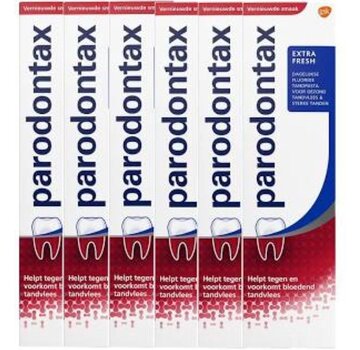 Parodontax Extra Fresh - Tandpasta - 6x 75ml - Voordeelverpakking