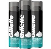 Gillette Scheerschuim - Sensitive - Voor de gevoelige huid - 3x 200ml