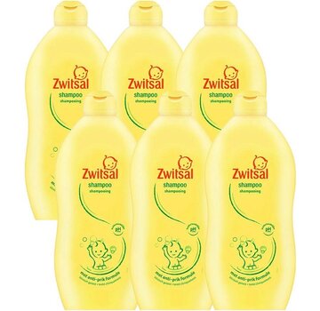 Zwitsal Baby Shampoo - Anti Prik - 6x 700ml  - Voordeelverpakking