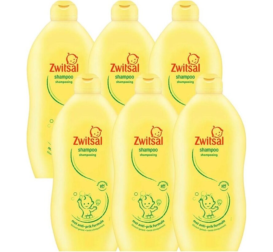 Baby Shampoo - Anti Prik - 6x 700ml  - Voordeelverpakking