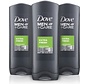 Men+Care Extra Fresh - Douchegel - 3x 400ml