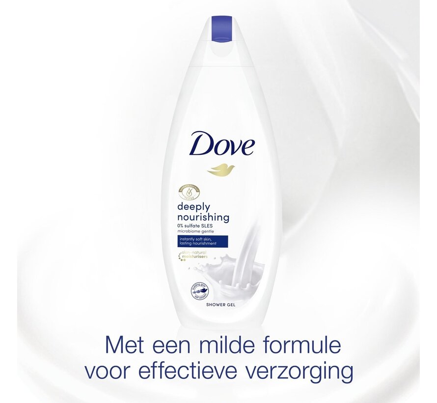 Deeply Nourishing Douchecreme - Douchegel XL - 6x 500ml  - Voordeelverpakking