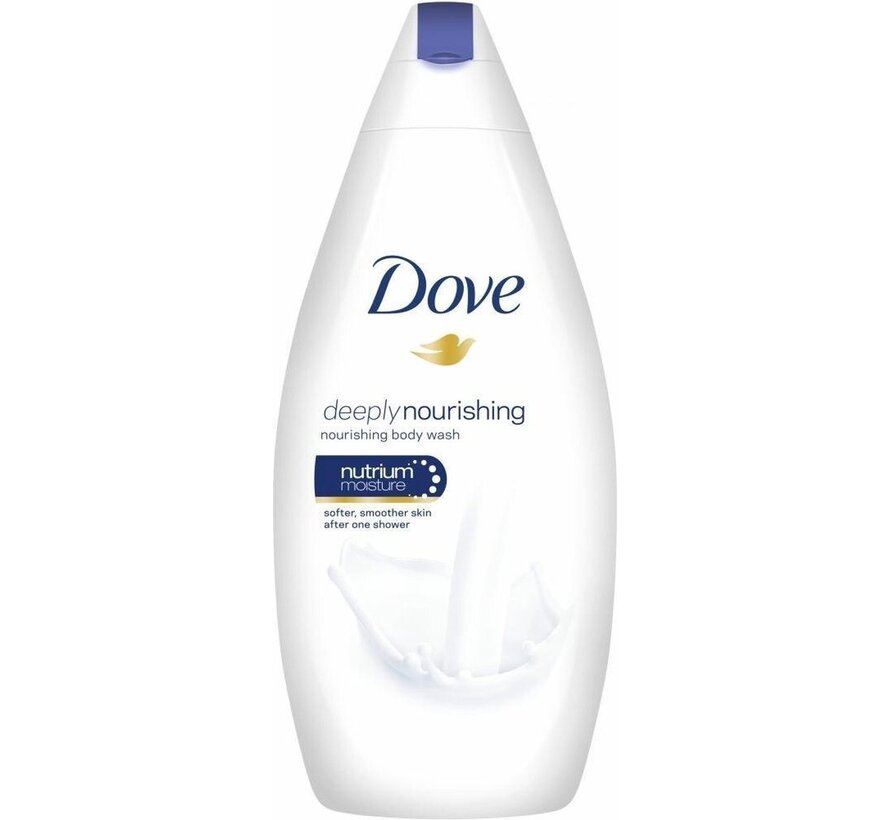 Deeply Nourishing Douchecreme - Douchegel XL - 6x 500ml  - Voordeelverpakking