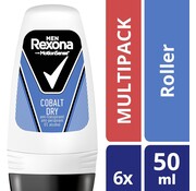 Rexona Motion Sense - Men Cobalt Dry - Deodorant Roller - 6x 50ml - Voordeelverpakking