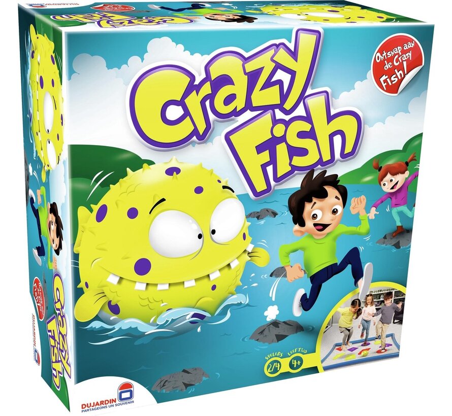 Crazy Fish! - Actiespel  - Deze gekke vis heeft het op je benen gemunt!