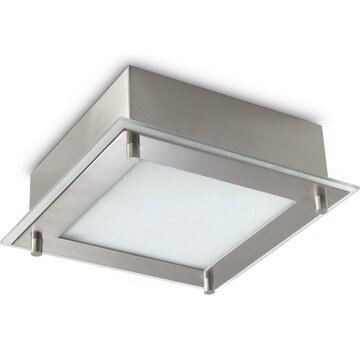 Philips MyLiving Chintz wandlamp / plafondlamp mat chroom (incl. E14 spaarlamp)