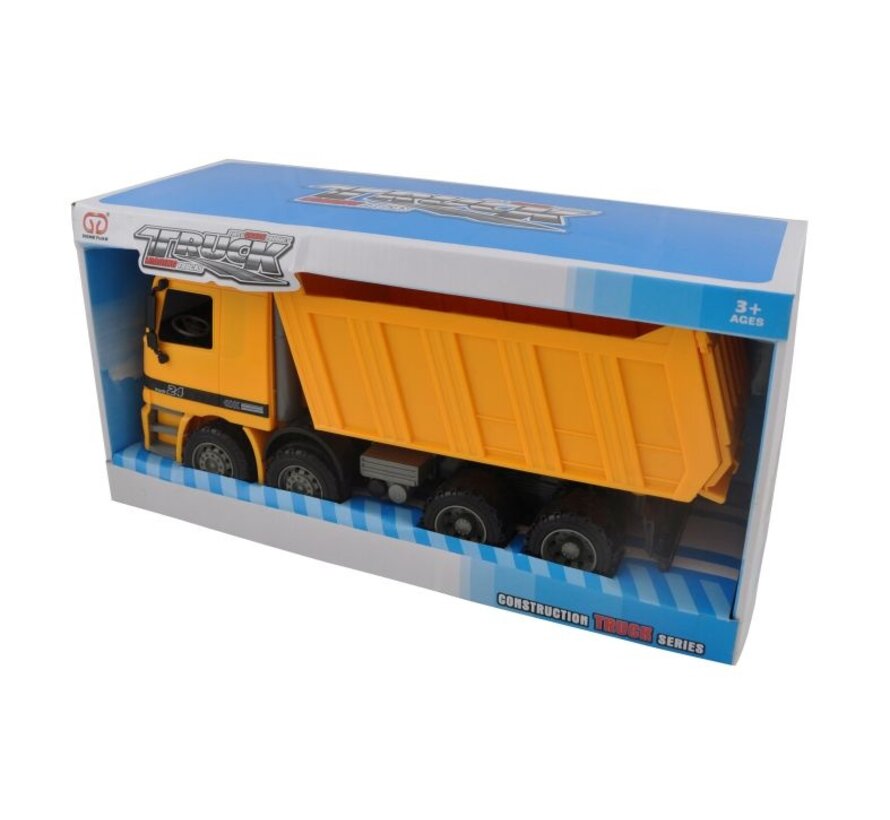 Vrachtwagen met Container Frictie