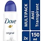 Original Anti-transpirant - Deodorant Spray - 2x 150ml