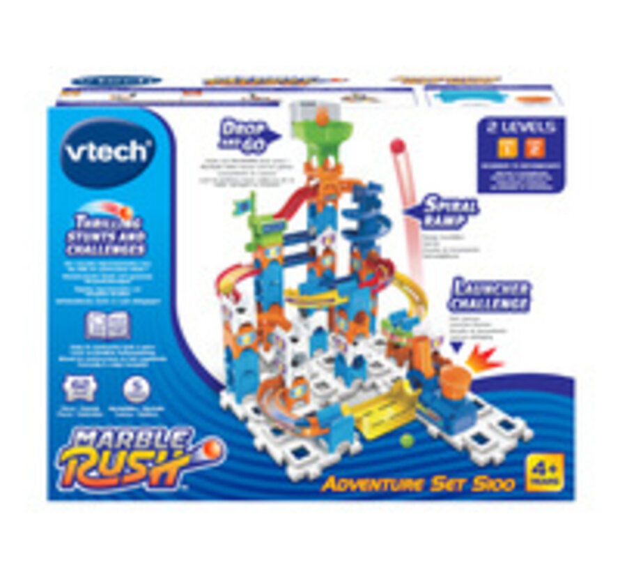 Marble Rush Adventure Set S100 - Knikkerbaan - 4 tot 10 Jaar