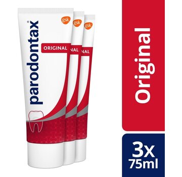 Parodontax Classic Original - Tandpasta - 3x 75ml