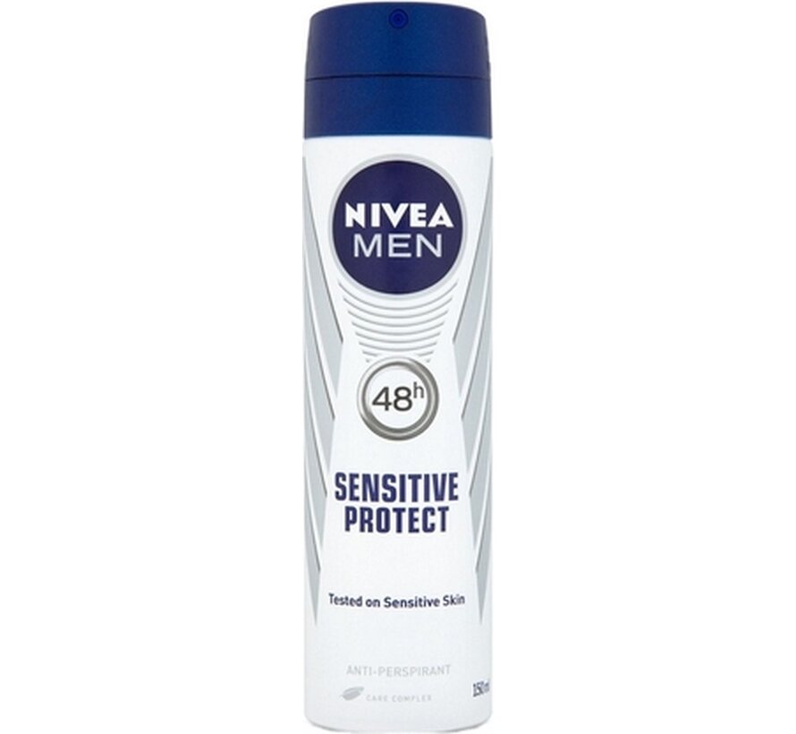 Men Sensitive Protect - Deodorant Spray - 3x 150ml