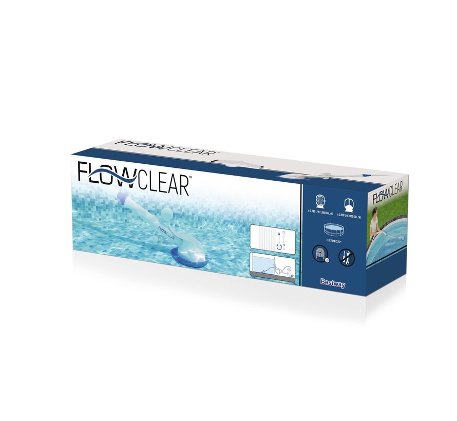 Flowclear - AquaSweeper - Zwembad bodemstofzuiger (7,5M slang)