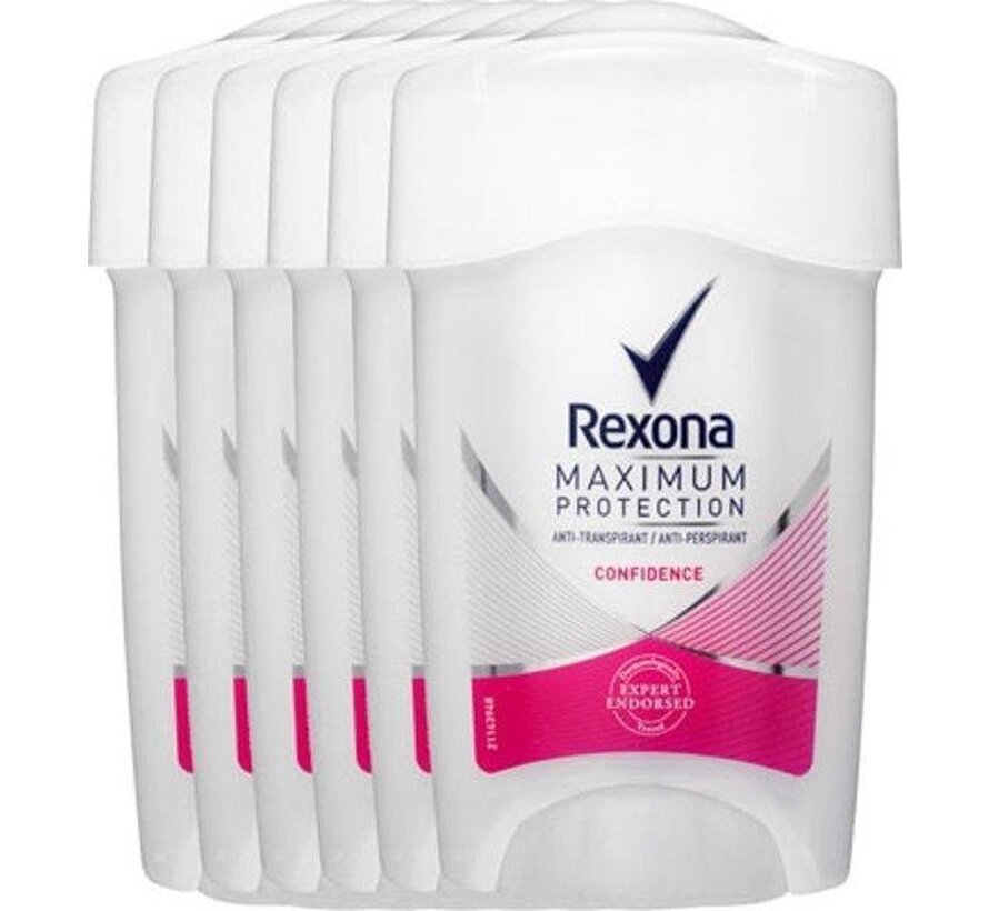 Maximum Protection Confidence - Deodorant Stick - Anti Transpirant - 6x 45ml - Voordeelverpakking