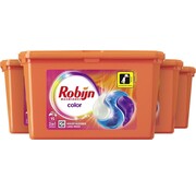 Robijn 3in1 Color Wasmiddel Pods - 60 stuks (4x15) Wascapsules kleur