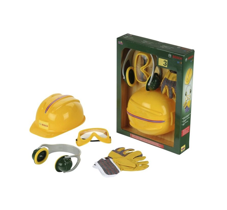 Klein Bosch Accessories Set, 4-delig met helm