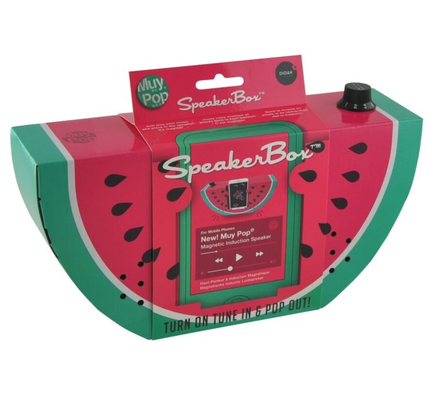 MUY POP SPEAKERBOX - WATERMELON