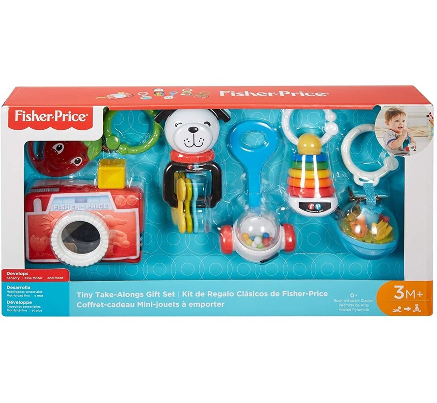 Mini Take Along - Baby Cadeauset / Geschenkset - 6 Delig